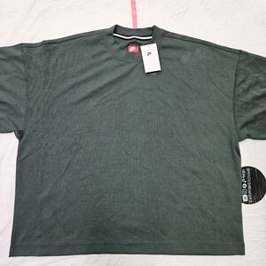 Nike Tech Fleece Oversized Shirt Vintage Green FZ7581-338 Men's Size XLarge